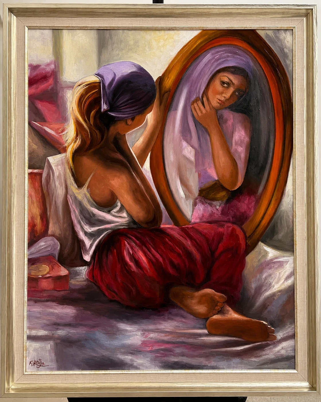 Toile réalisée à l'atelier
